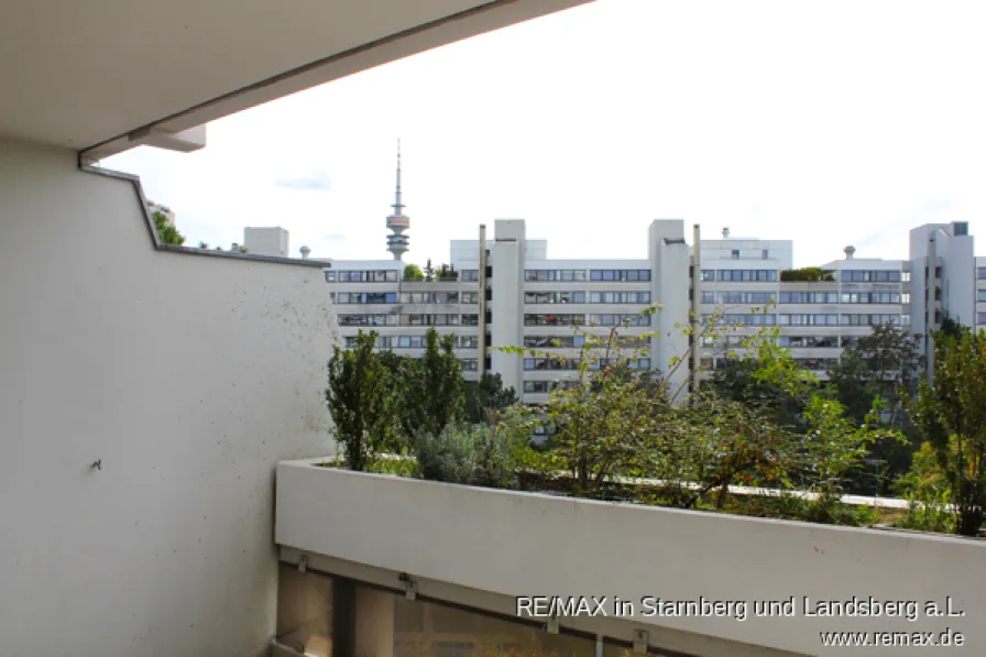 Großer Balkon mit Aussicht - REMAX PSc-1084 1 Zi ETW OLYPARK