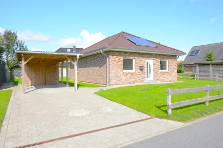 Außenansicht - Haus mieten in Epenwöhrden - Gepflegter Bungalow in Epenwöhrden zu vermieten