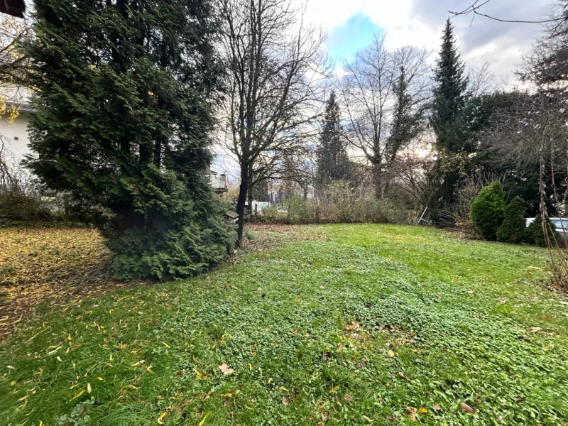 Großzügiger, sonniger Garten im vorderen Bereich