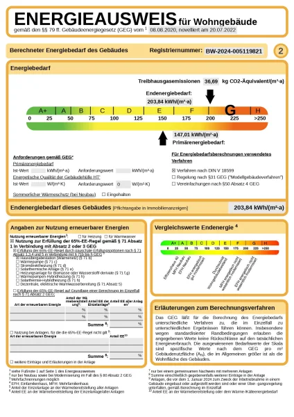 Energieausweis