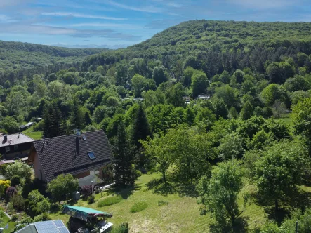  - Haus kaufen in Hainrode - Idylle pur! Gepflegtes Einfamilienhaus am Waldesrand