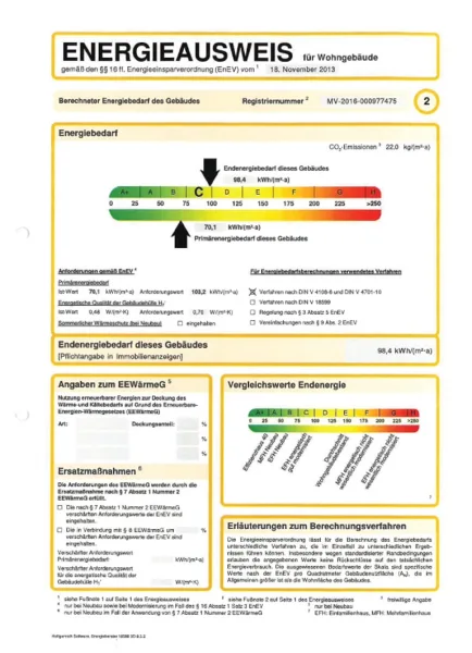 Energieausweis