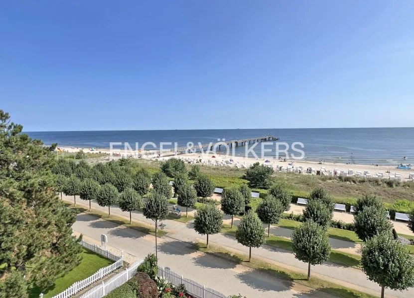 Ostseeblick von der Dachterrasse