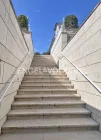 beheizbare Treppe zum Patio