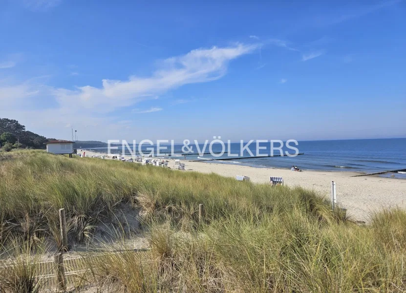 Ostseestrand im Seebad Zempin