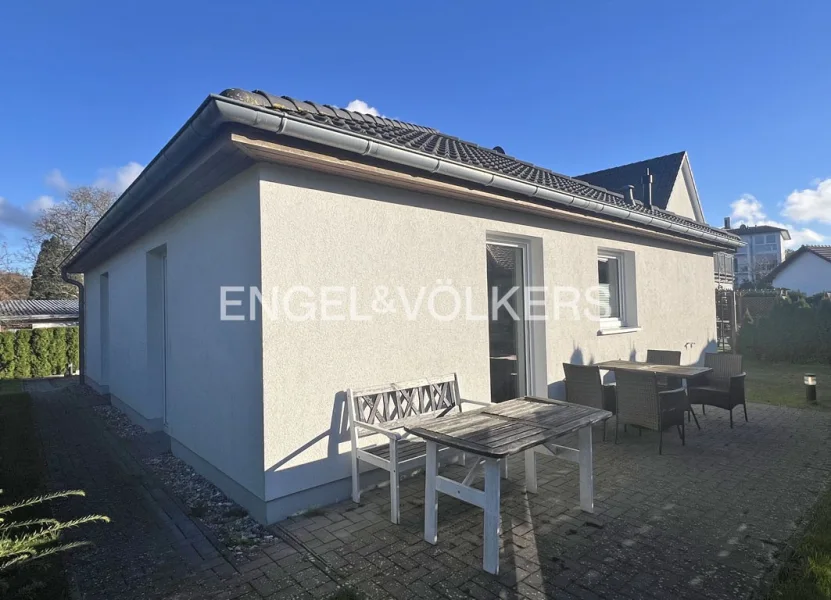 Ferienbungalow - Terrasse