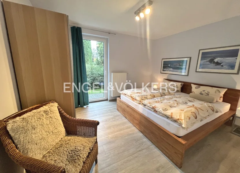 Ferienbungalow- Hauptschlafzimmer