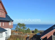 Ausblick vom Balkon auf die Ostsee