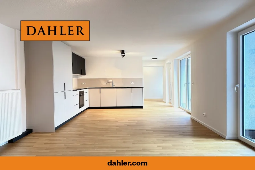  - Wohnung kaufen in Wettenberg / Wißmar - Easy Living  - Zwei Zimmer Apartment mit Küche und Dachterrasse