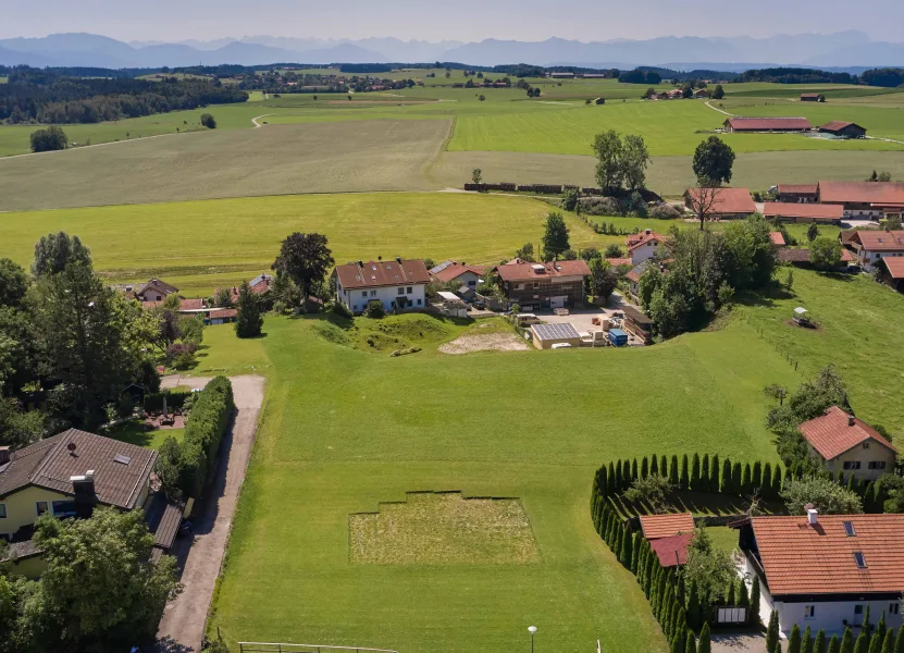  - Land- und Forstwirtschaft kaufen in Münsing - Baugrundstücke mit Bergblick und Erweiterungsmöglichkeit