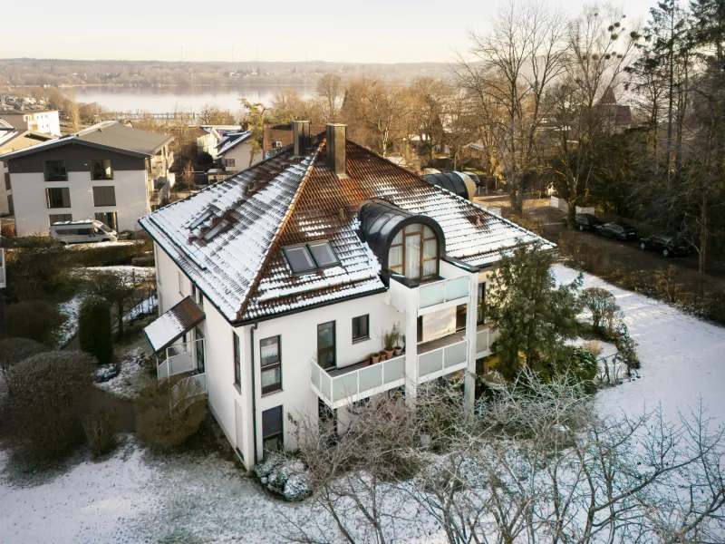  - Wohnung kaufen in Starnberg - Ruhig gelegene, sonnige 3-Zimmer-Wohnung mit Blick auf den See und ins Grüne