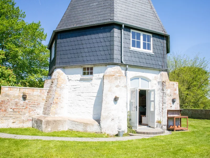 Eingang - Haus mieten in Ramstedt - Besondere Gewerbeeinheit in einer Mühle mit Weitblick