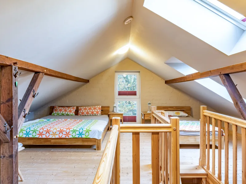 Ausgebauter Dachboden - Nutzfläche in Wohnraumqualität