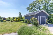 Garage mit Deichblick