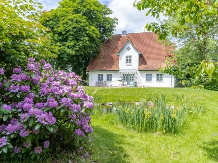 Vorderansicht - Haus kaufen in Süderdorf - Repräsentativer Landsitz mit Hauskoppel