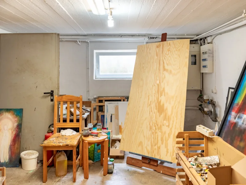 Atelier im Kellergeschoss