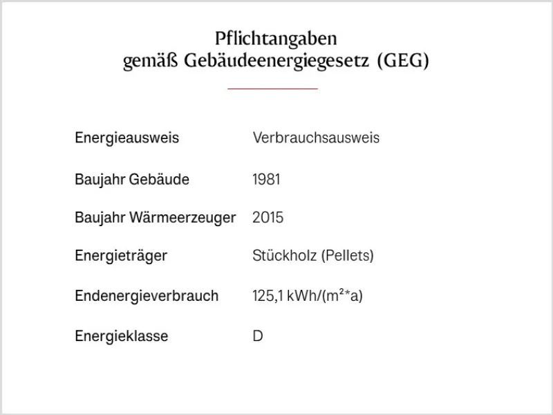 Energieangaben