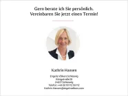 Ihre Ansprechpartnerin