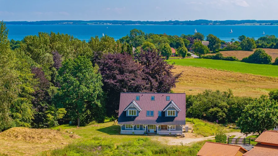  - Haus kaufen in Waabs OT Langholz - Idyllisches Schwedenhaus im Grünen an der Eckernförder Bucht