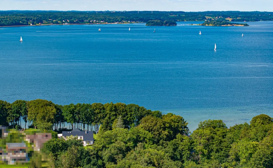 Blick auf die Ochseninseln