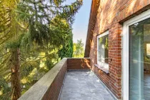 Balkon mit Ausrichtung nach Süden