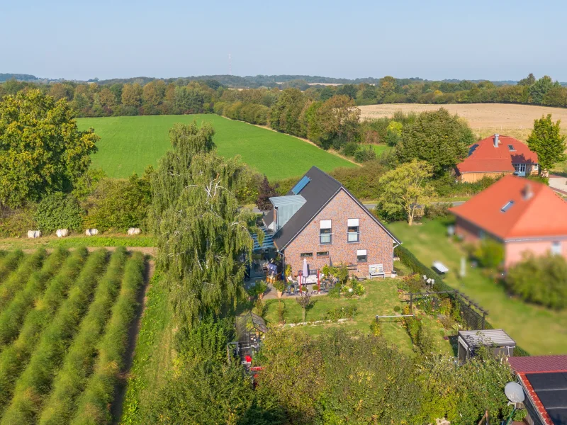  - Haus kaufen in Buchholz - Feldrandlage und Seenähe - Modernes Haus mit Lebensqualität