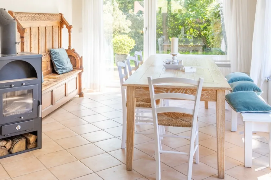 Wohn-/Essbereich - Haus mieten in St. Peter-Ording - Einfamilienhaus nicht weit vom Deich mit großem Garten zu vermieten