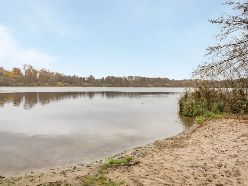 Badestelle am Mözener See