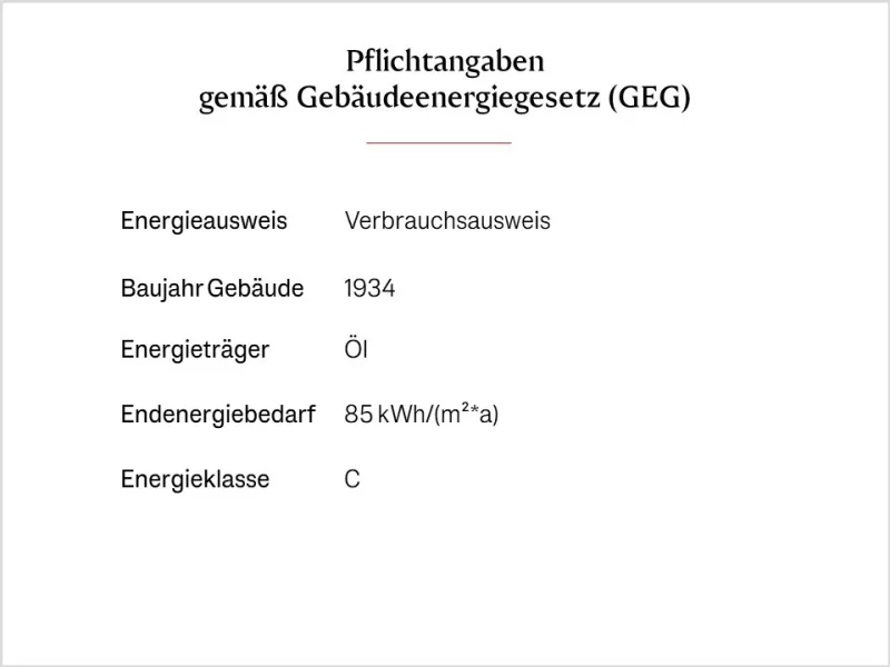 Energieangaben