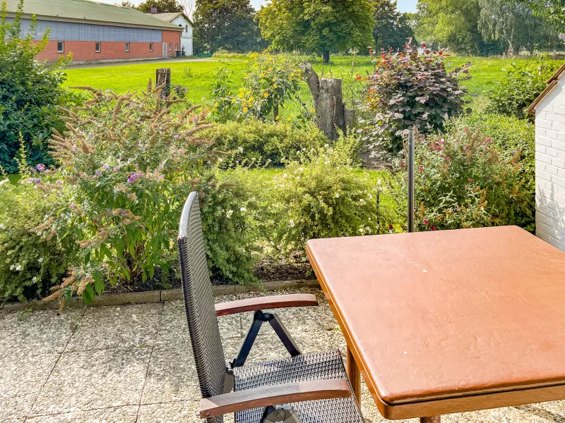 Terrasse - Wohnung kaufen in Westerdeichstrich - Zwei-Zimmer | Erdgeschoss | Nordseenah