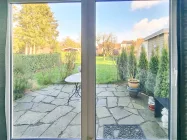 Ausblick in den Garten