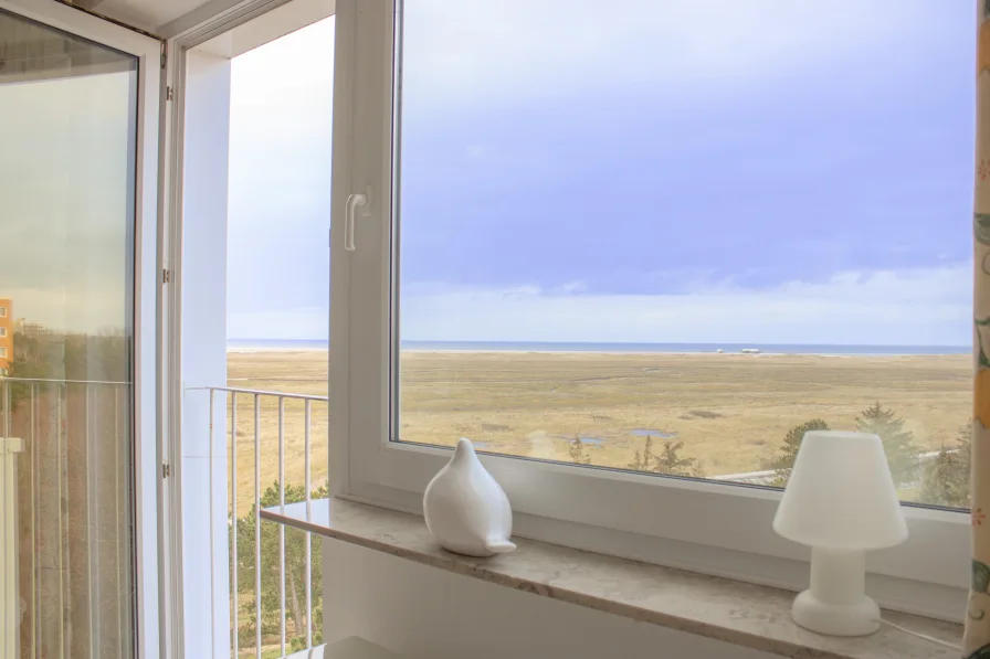 Direkter Meerblick - Wohnung kaufen in Sankt Peter-Ording - 1-Zimmer-Appartement mit direktem Nordseeblick