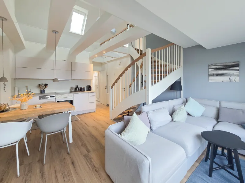  - Wohnung kaufen in Sankt Peter-Ording - Modernes Ferien-Loft: Natur, Golf und Meer in perfekter Harmonie