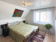 Schlafzimmer in der Einliegerwohnung