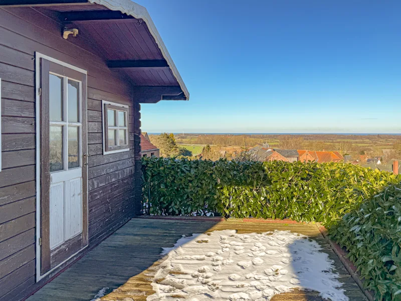 Terrasse mit Ostseeweitblick