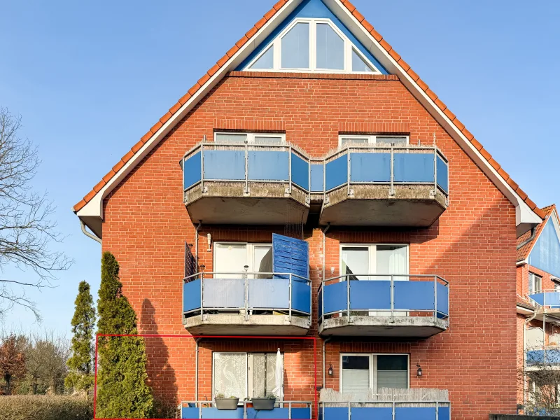 Außenansicht - Wohnung kaufen in Schönberg - Zentral gelegene, gut vermietete 1-Zimmer-Wohnung in Meernähe