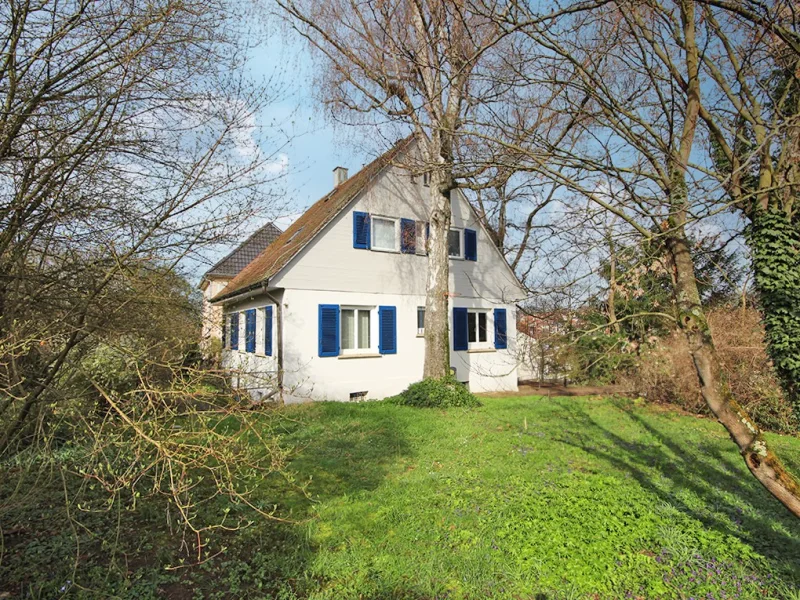  - Haus kaufen in Marbach - Altbau-Einfamilienhaus mit viel Potenzial auf großem Grundstück