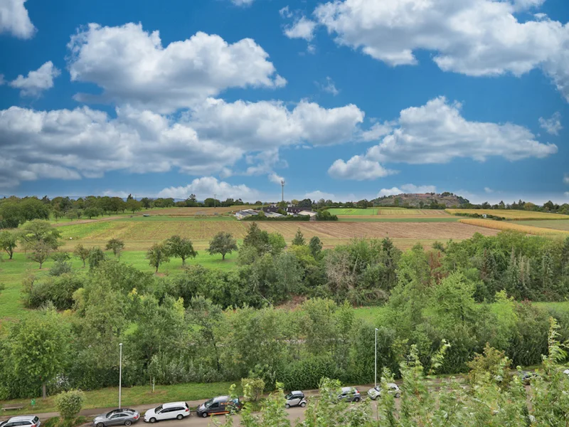 Schöne Aussicht ins Grüne - Wohnung kaufen in Möglingen - Wohnung mit Aussichtsbalkon in ruhiger Lage