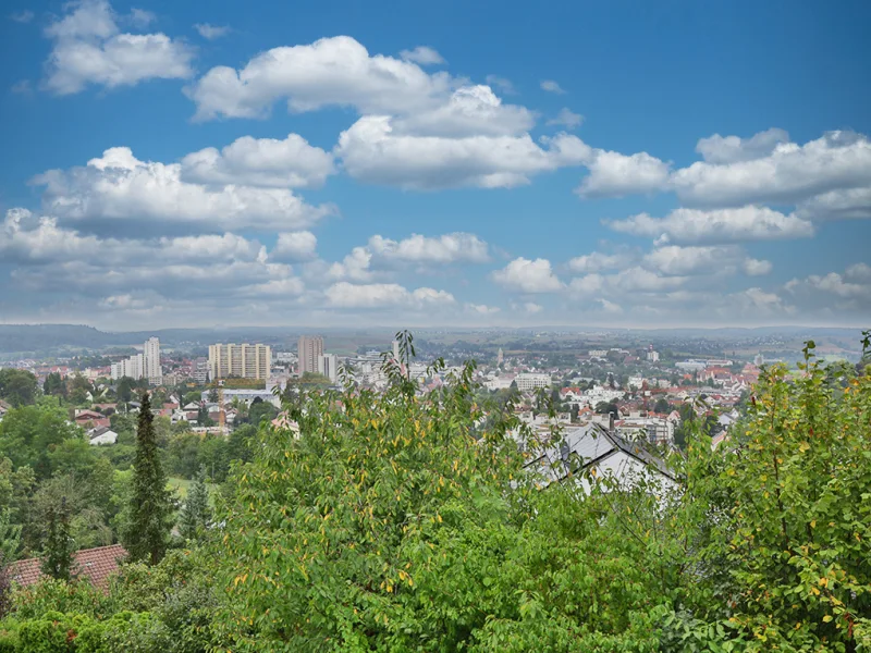 Traumhafte Aussicht über Leonberg