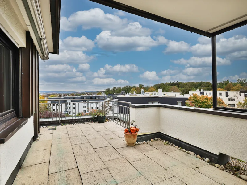 Dachterrasse im 2. Stock