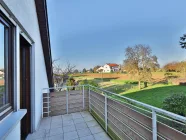 Balkon mit Blick ins Grüne