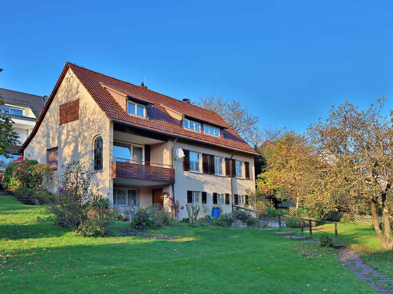  - Haus kaufen in Leonberg Silberberg - Familienidyll im Grünen mit großzügigem Einfamilienhaus und Fernsicht