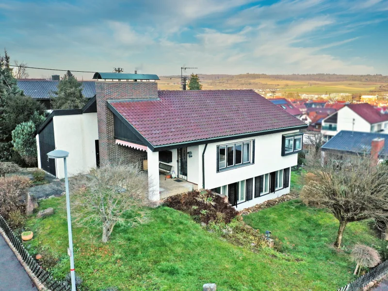  - Haus kaufen in Weil der Stadt - Merklingen - Freistehendes Einfamilienhaus mit grandioser Aussicht