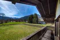 Blick vom Balkon des Bestandshauses nach Südwesten