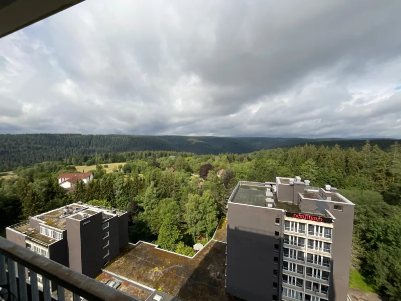 Ausicht vom Balkon