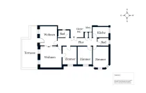 Grundriss 1. Obergeschoss