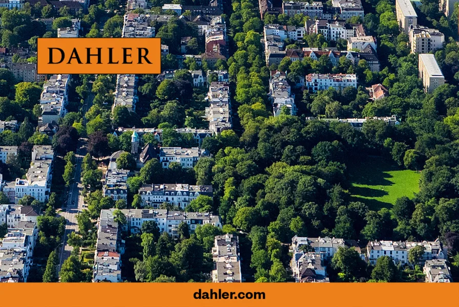 Luftbild - Wohnung kaufen in Hamburg - Exklusivität! Und ein großartiger Blick über die Dächer zum Innopark