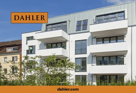 Außenansicht - Wohnung mieten in Hamburg - Moderne Mietwohnung mit Terrasse