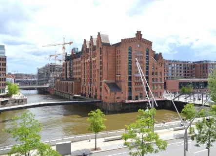 Ausblick Impression - Wohnung mieten in Hamburg, HafenCity - Wohnen in der HafenCity mit traumhaften Ausblicken zum Magdeburger Hafen