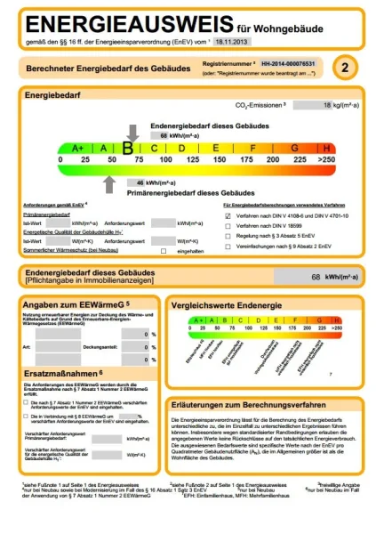 Energieausweis Seite 2